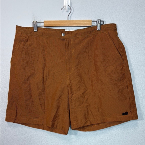 Men's Solid &‎ Striped Plaid Boardshorts - Picture 1 of 8